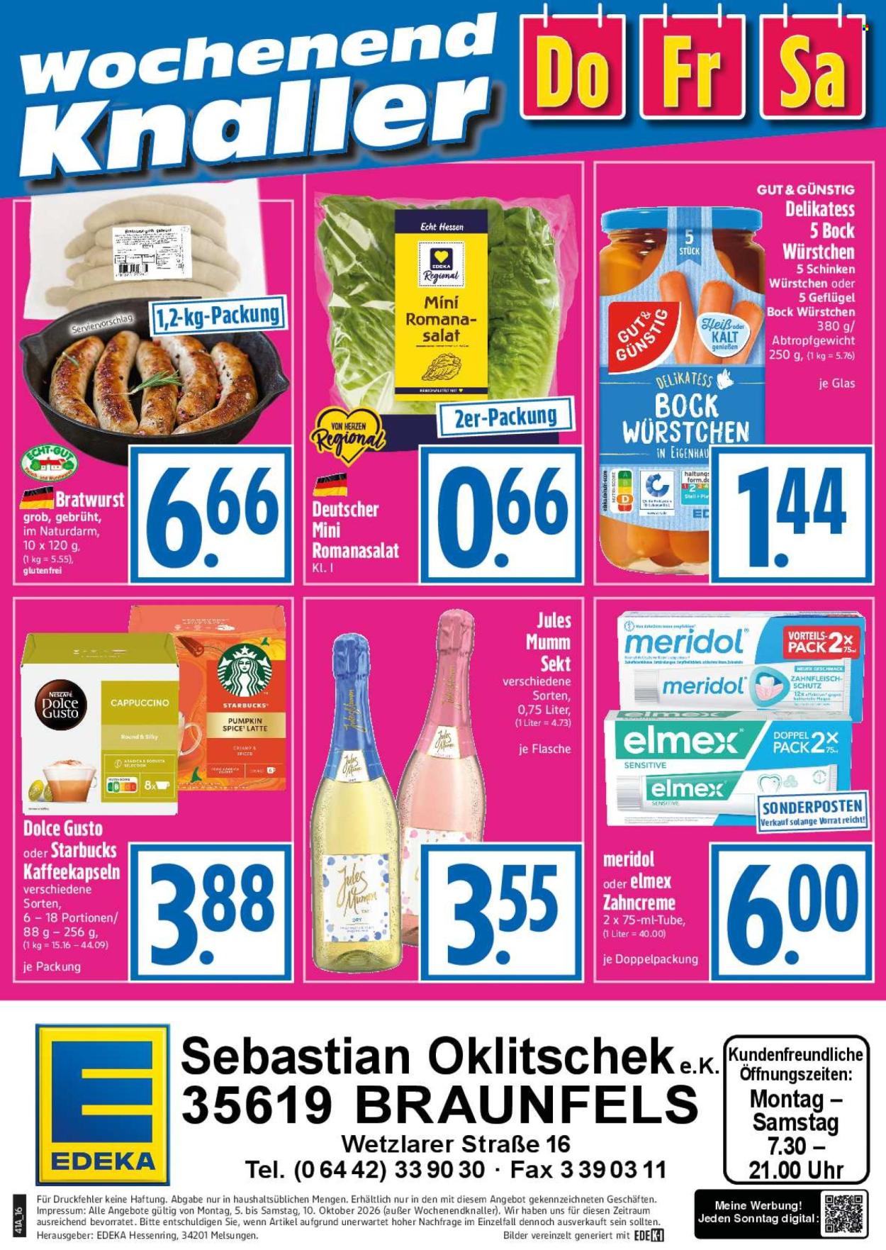 Edeka Prospekte  - 5.10.2026 - 10.10.2026. Seite 16