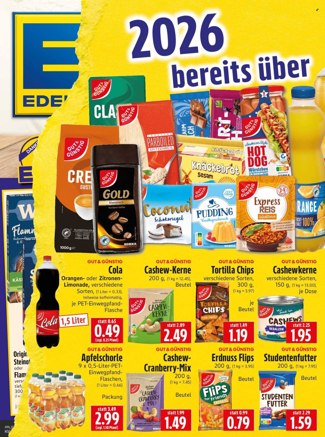 Edeka Prospekte  - 5.10.2026 - 10.10.2026. Seite 1