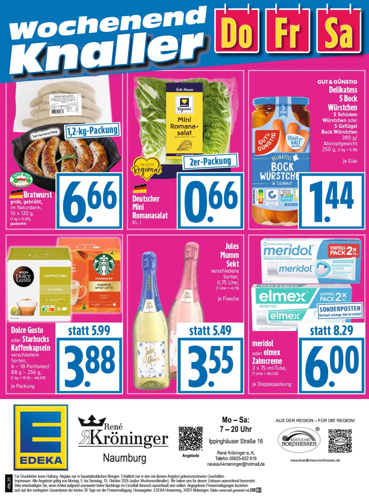Edeka Prospekte  - 5.10.2026 - 10.10.2026. Seite 22
