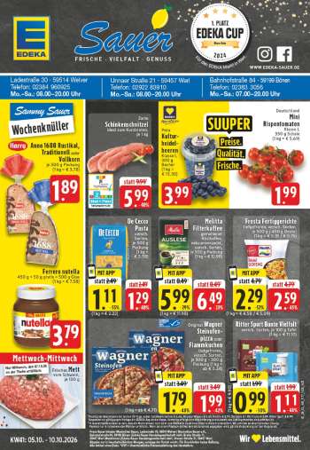 Prospekte Edeka - 5.10.2026 - 10.10.2026.