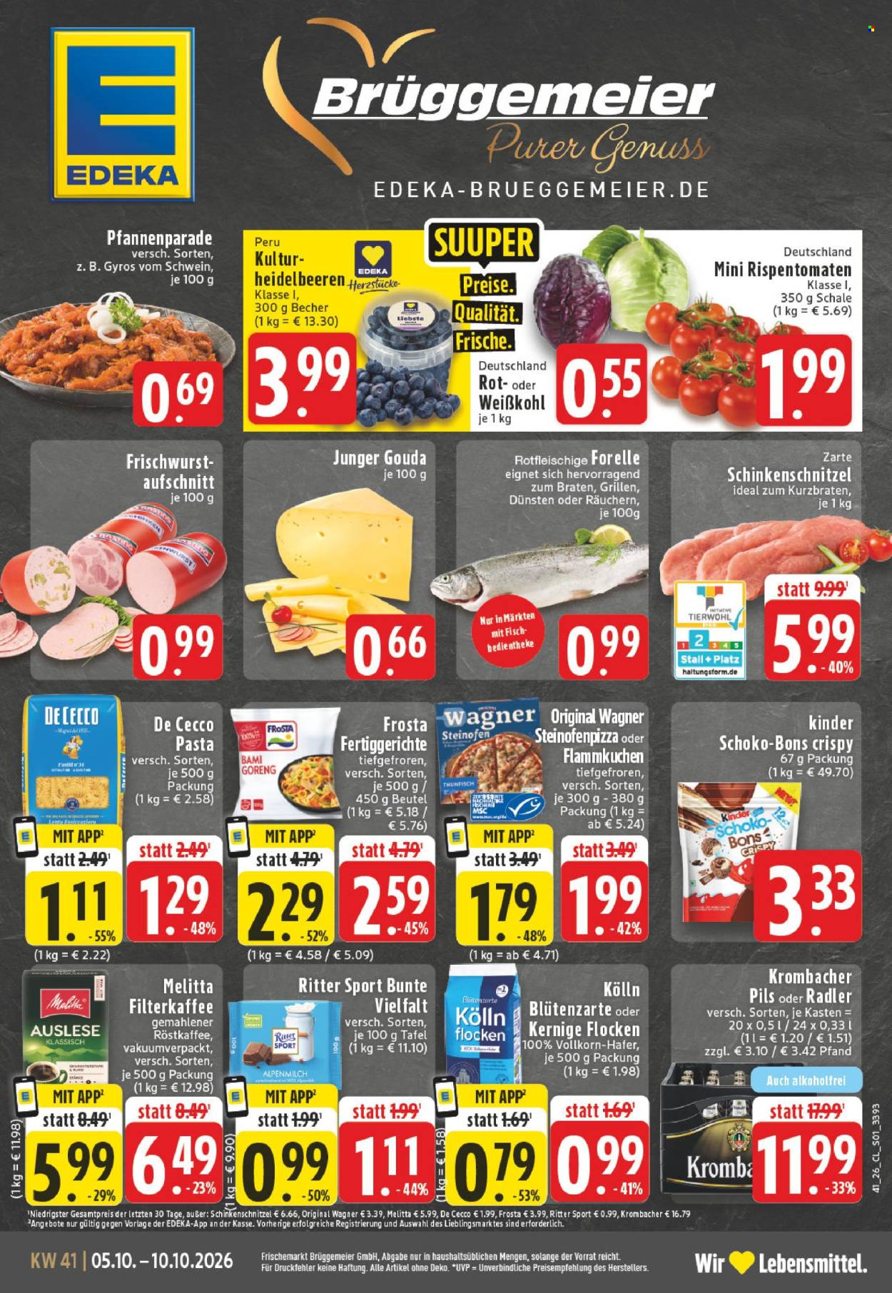E center Prospekte  - 5.10.2026 - 10.10.2026. Seite 1