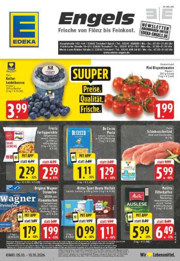 Prospekte Edeka - 5.10.2026 - 10.10.2026.