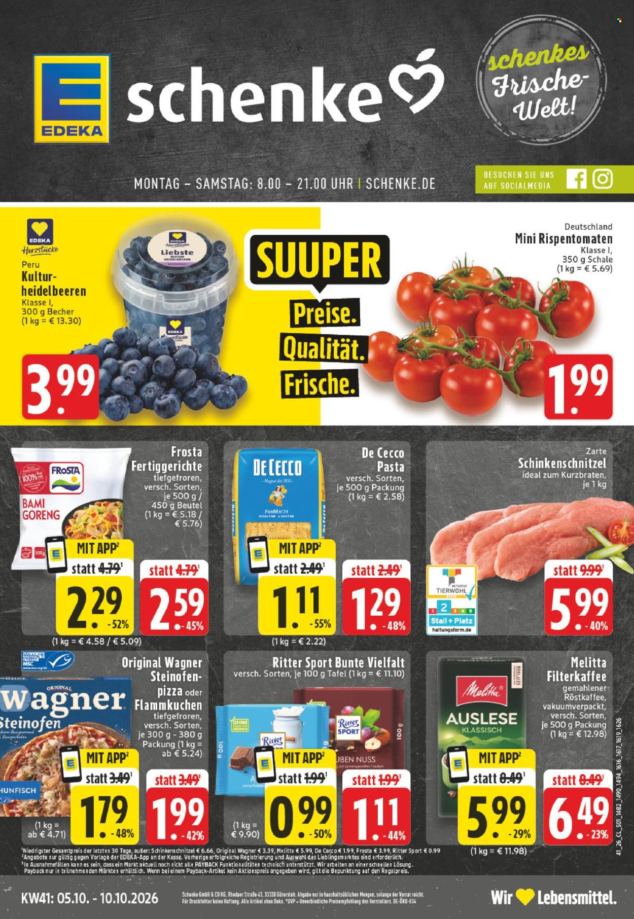 Edeka Prospekte  - 5.10.2026 - 10.10.2026. Seite 1