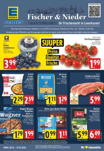 Prospekte Edeka - 5.10.2026 - 10.10.2026.