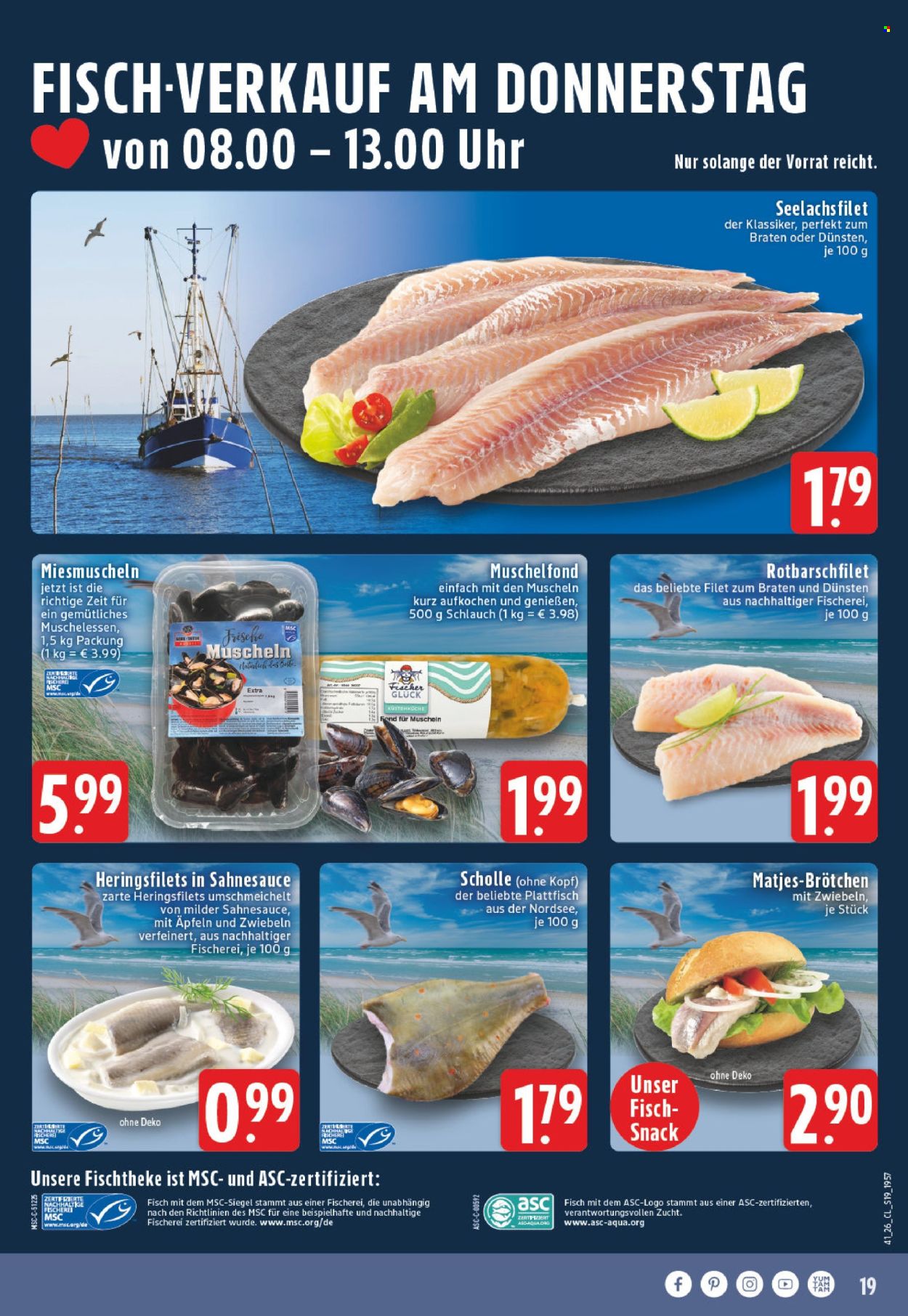 Edeka Prospekte  - 5.10.2026 - 10.10.2026. Seite 19