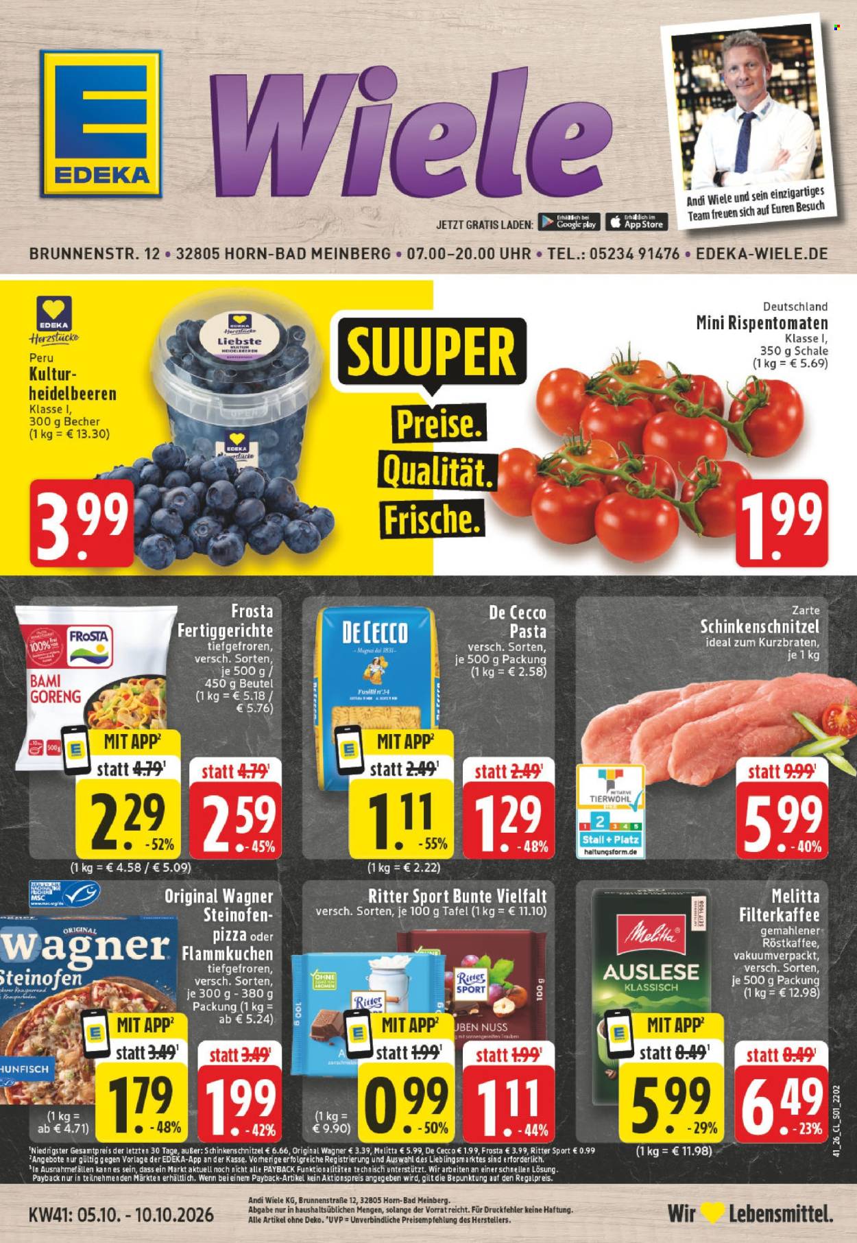 Edeka Prospekte  - 5.10.2026 - 10.10.2026. Seite 1