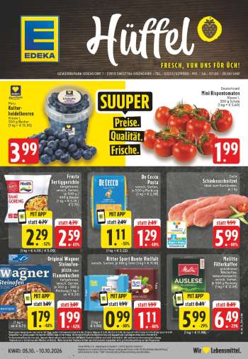 Prospekte Edeka - 5.10.2026 - 10.10.2026.