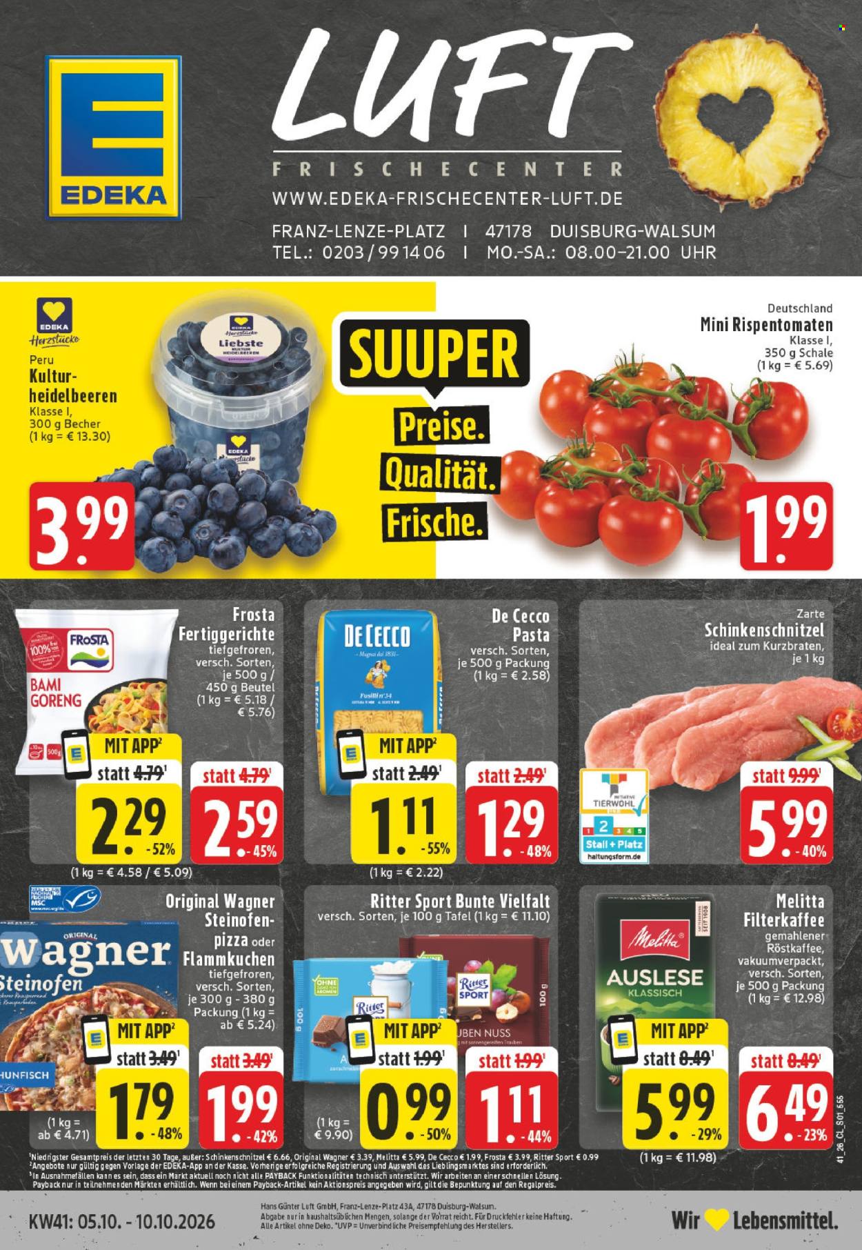 Edeka Prospekte  - 5.10.2026 - 10.10.2026. Seite 1