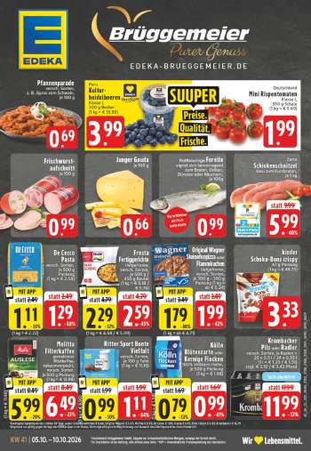 Prospekte Edeka - 5.10.2026 - 10.10.2026.