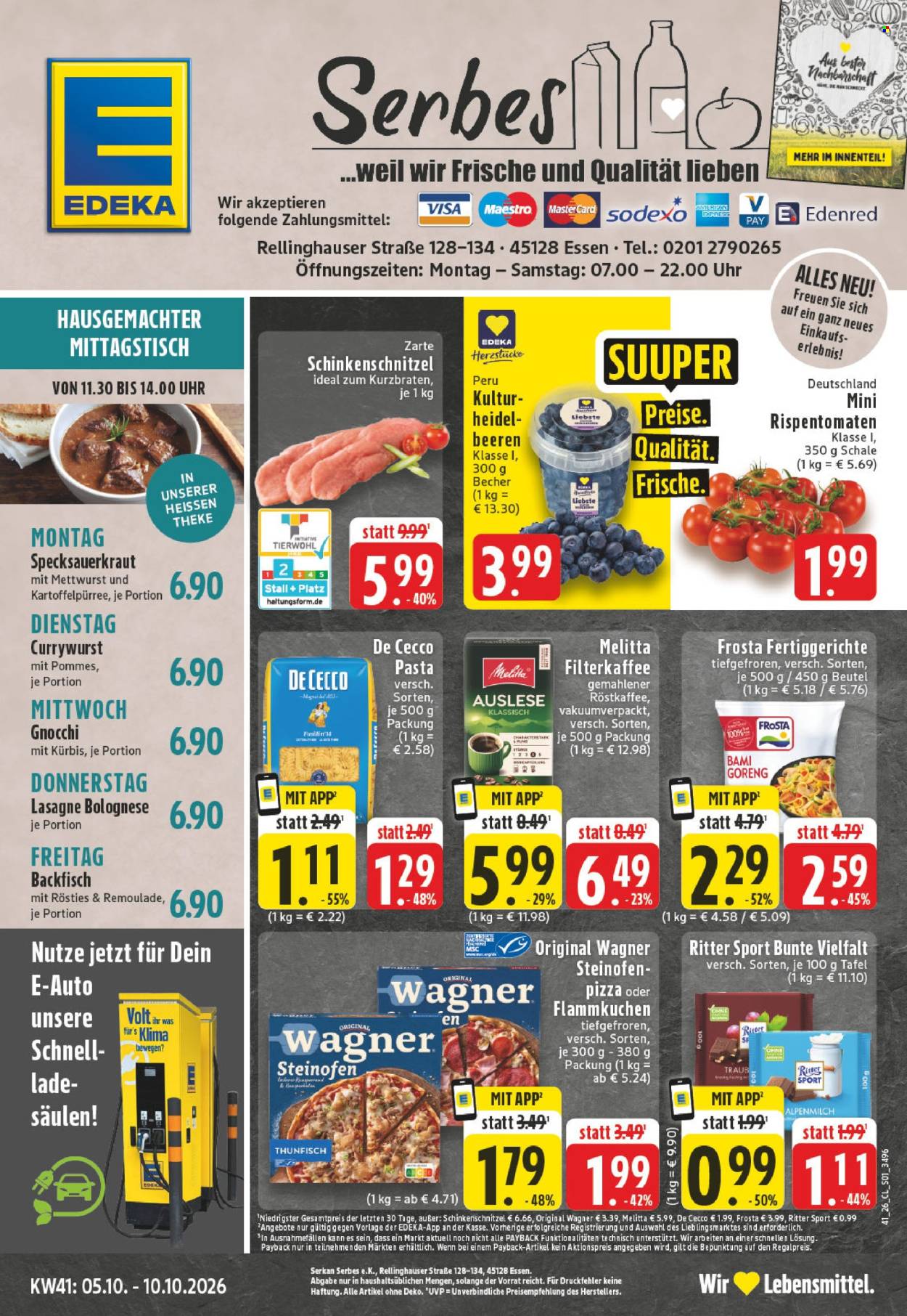 Edeka Prospekte  - 5.10.2026 - 10.10.2026. Seite 1