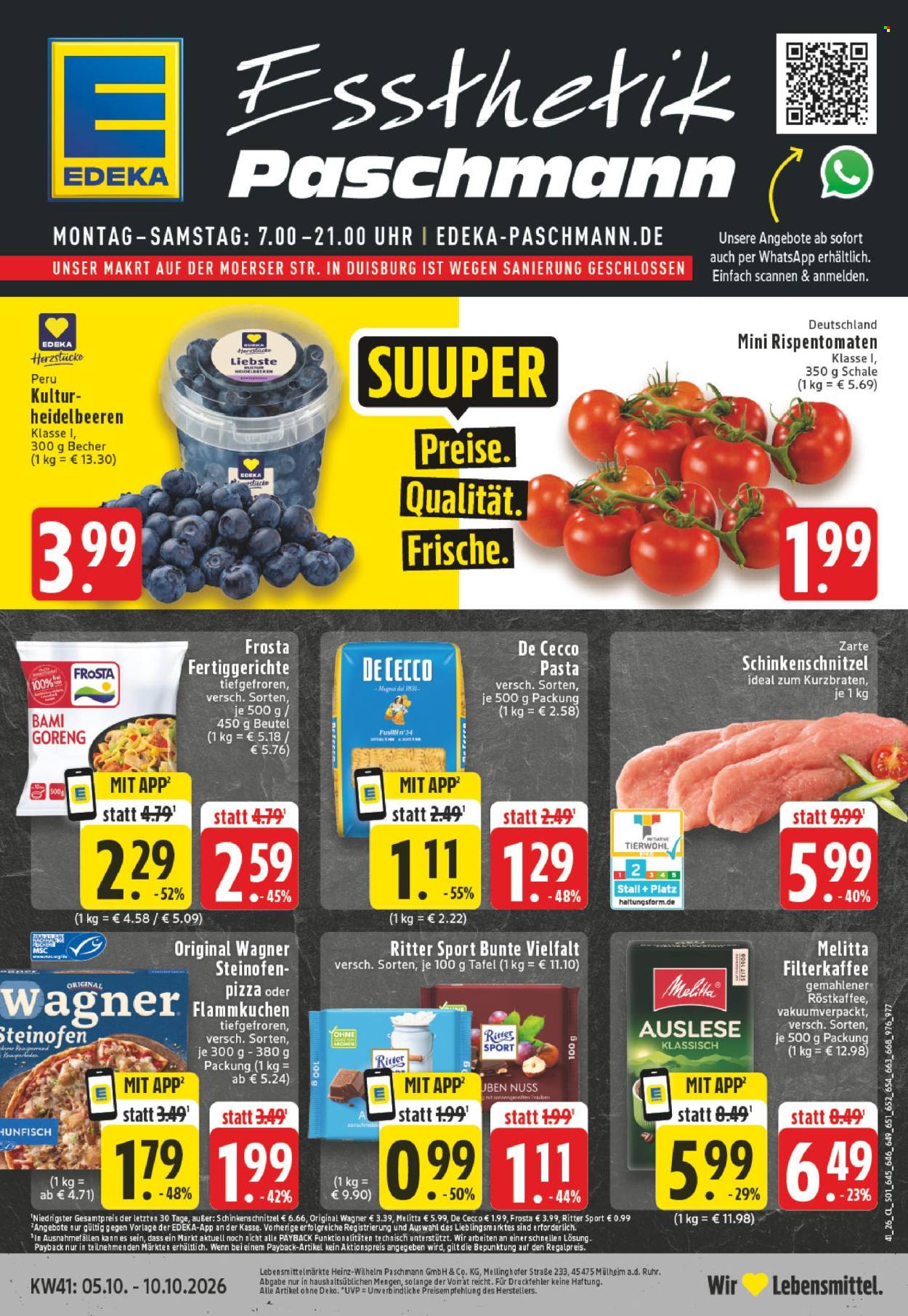 Edeka Prospekte  - 5.10.2026 - 10.10.2026. Seite 1