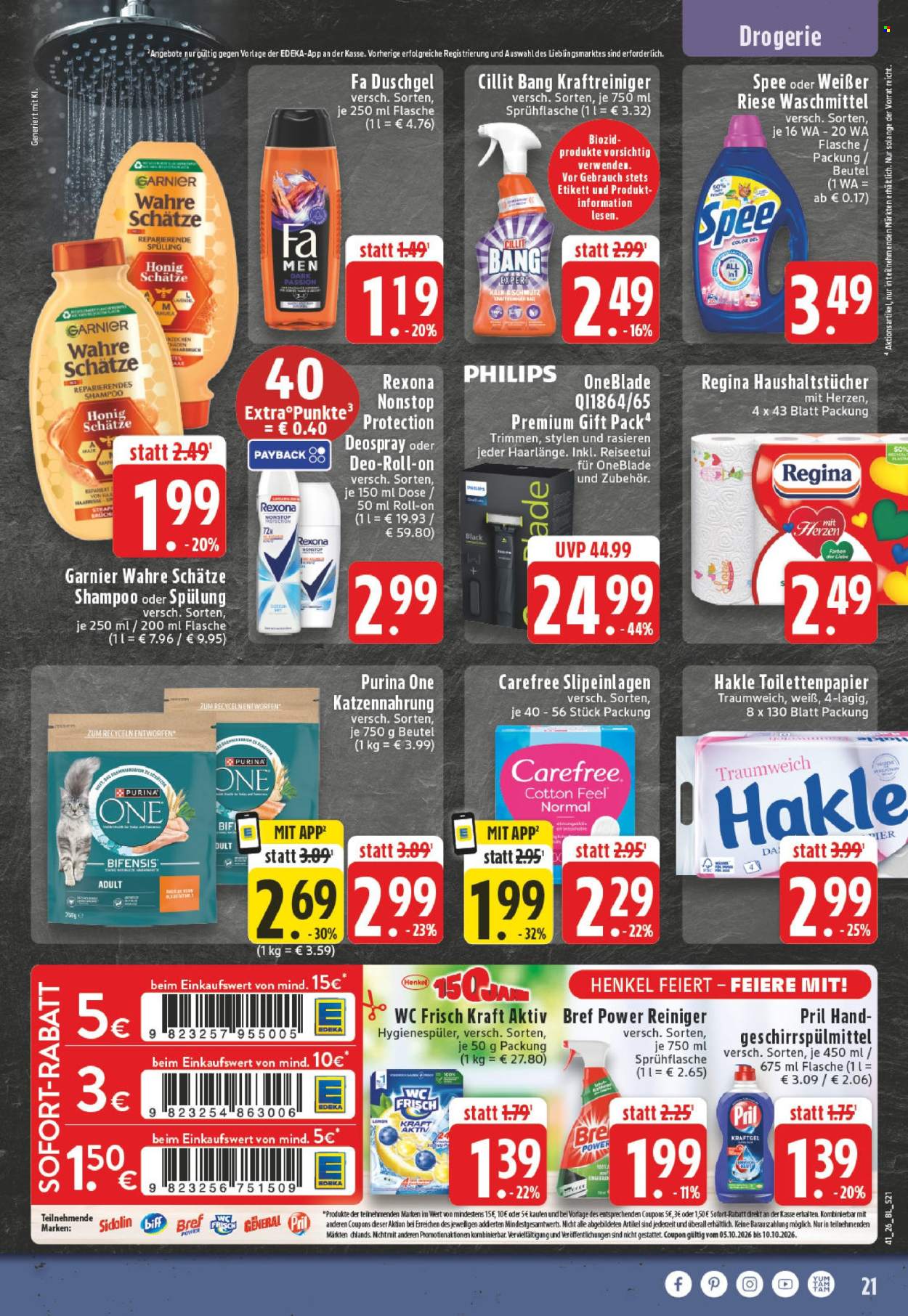 Edeka Prospekte  - 5.10.2026 - 10.10.2026. Seite 21
