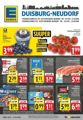 Prospekte Edeka - 5.10.2026 - 10.10.2026.