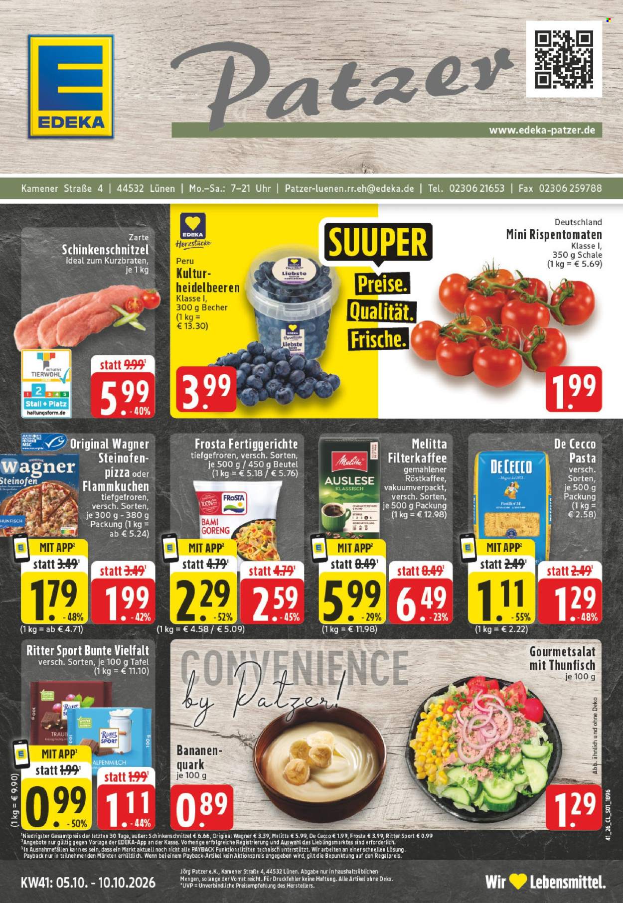 Edeka Prospekte  - 5.10.2026 - 10.10.2026. Seite 1