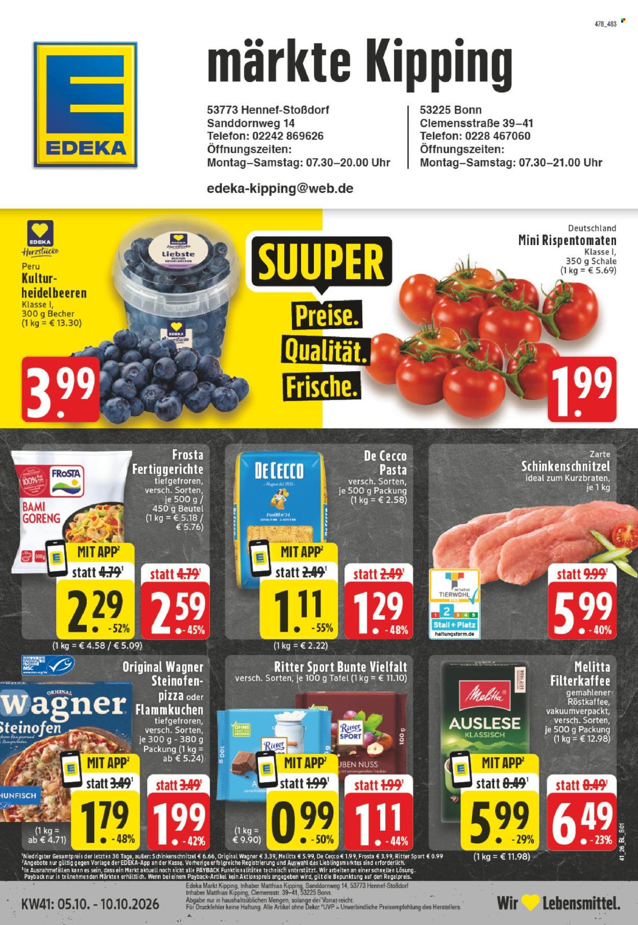 Edeka Prospekte  - 5.10.2026 - 10.10.2026. Seite 1