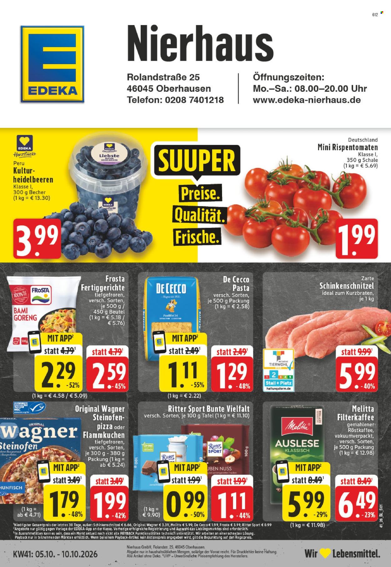 Edeka Prospekte  - 5.10.2026 - 10.10.2026. Seite 1