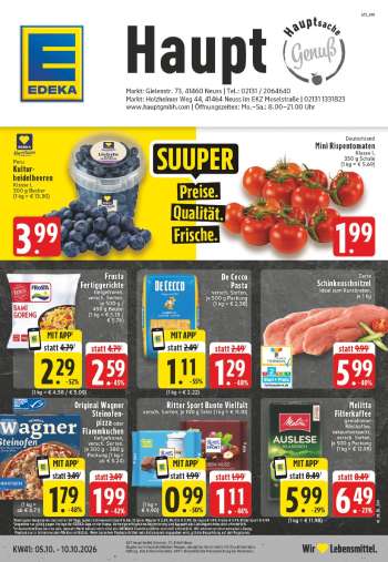 Prospekte Edeka - 5.10.2026 - 10.10.2026.