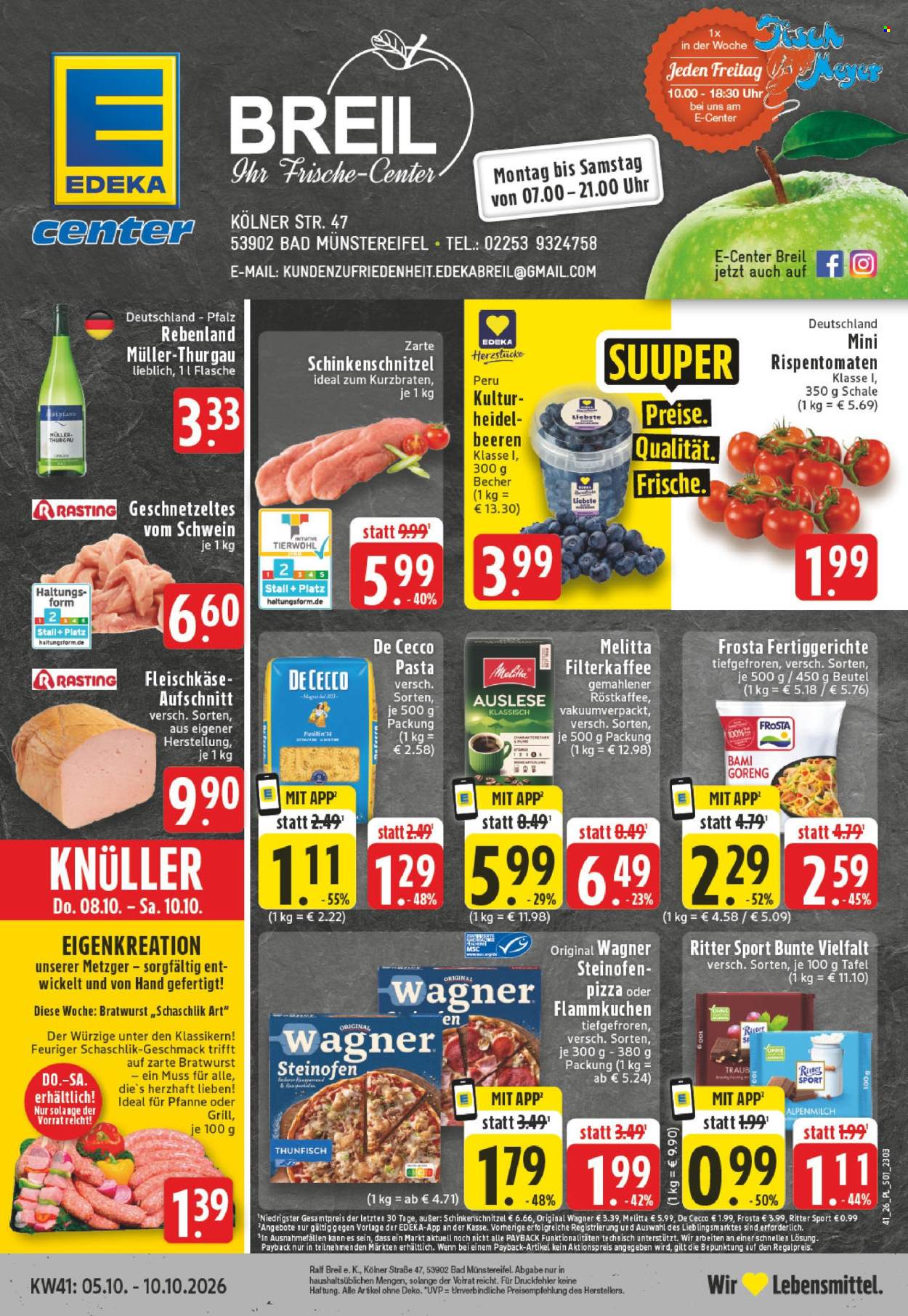 E center Prospekte  - 5.10.2026 - 10.10.2026. Seite 1