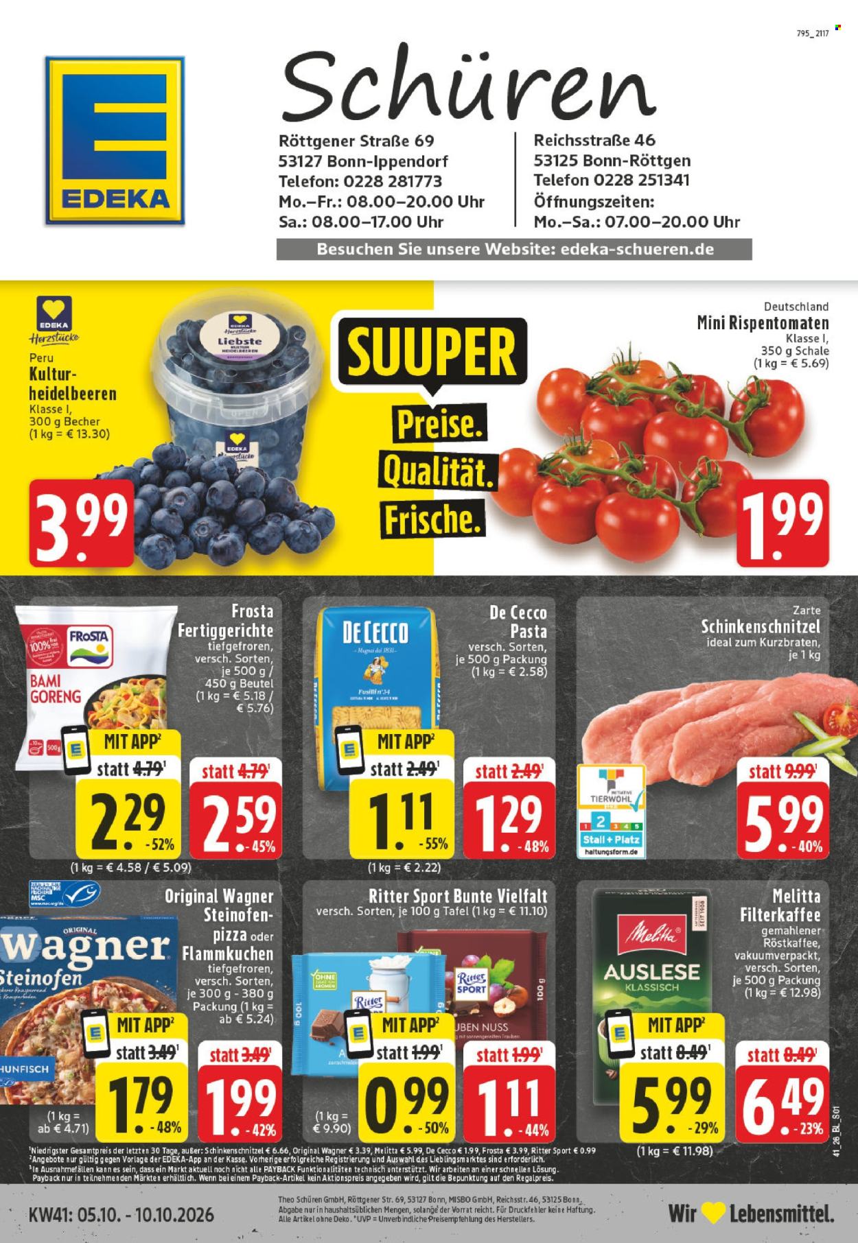 Edeka Prospekte  - 5.10.2026 - 10.10.2026. Seite 1