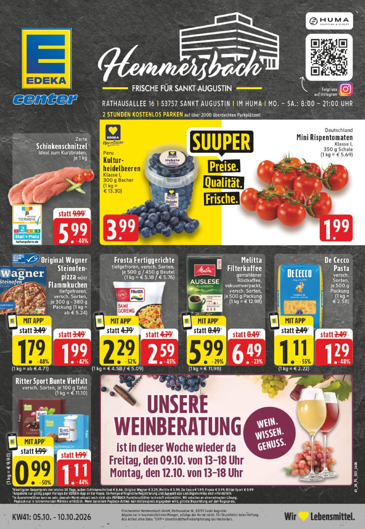 E center Prospekte  - 5.10.2026 - 10.10.2026. Seite 1