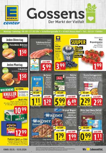 Prospekte E center - 5.10.2026 - 10.10.2026.