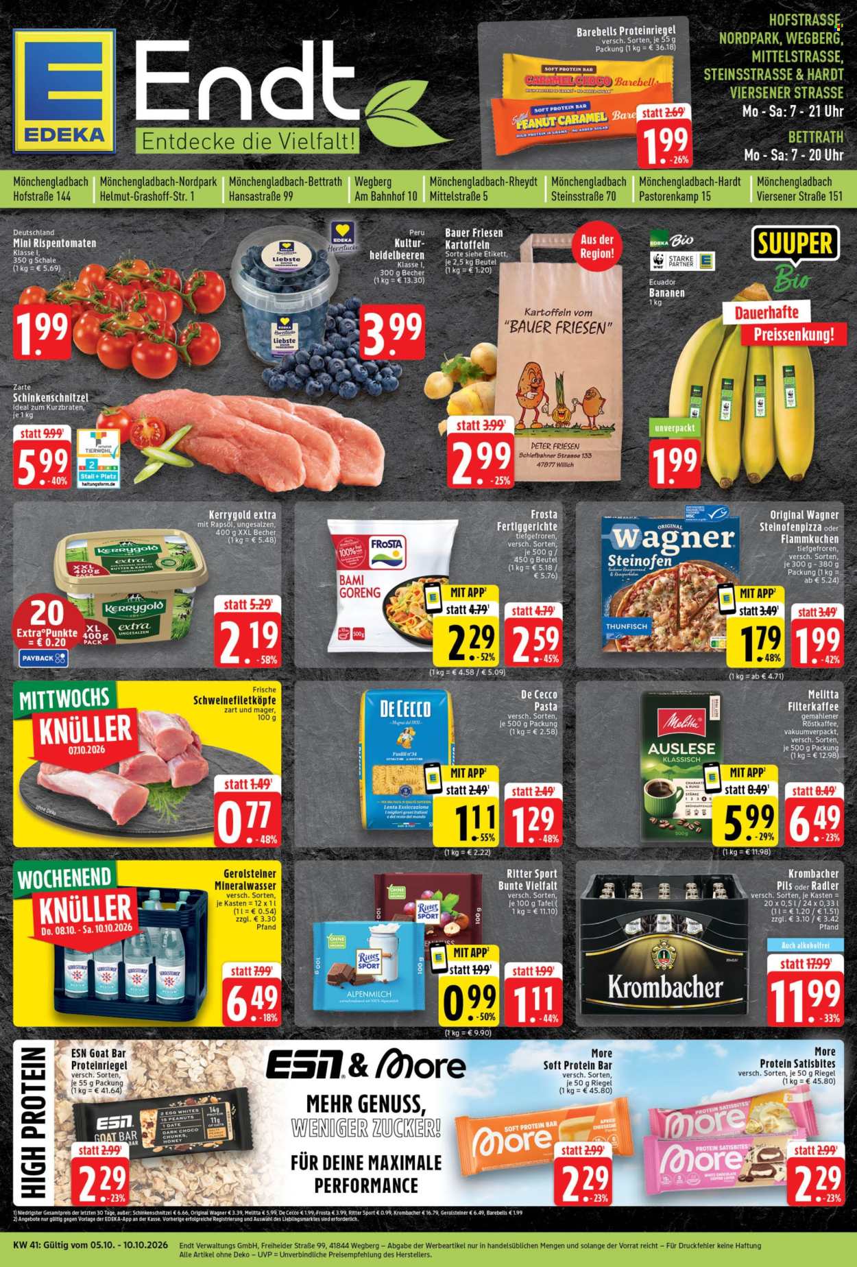 Edeka Prospekte  - 5.10.2026 - 10.10.2026. Seite 1