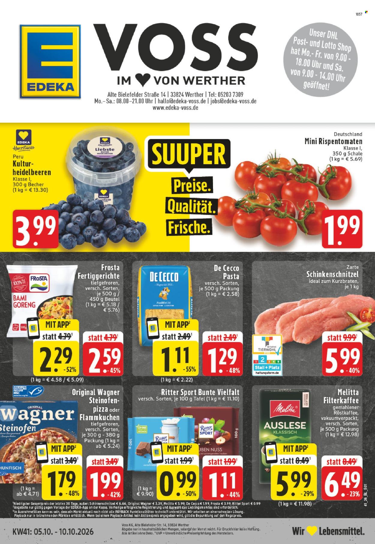 Edeka Prospekte  - 5.10.2026 - 10.10.2026. Seite 1