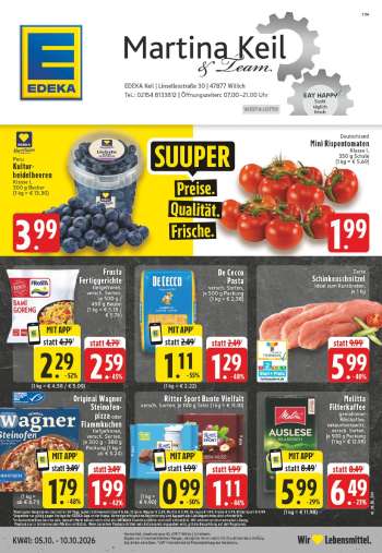 Prospekte Edeka - 5.10.2026 - 10.10.2026.