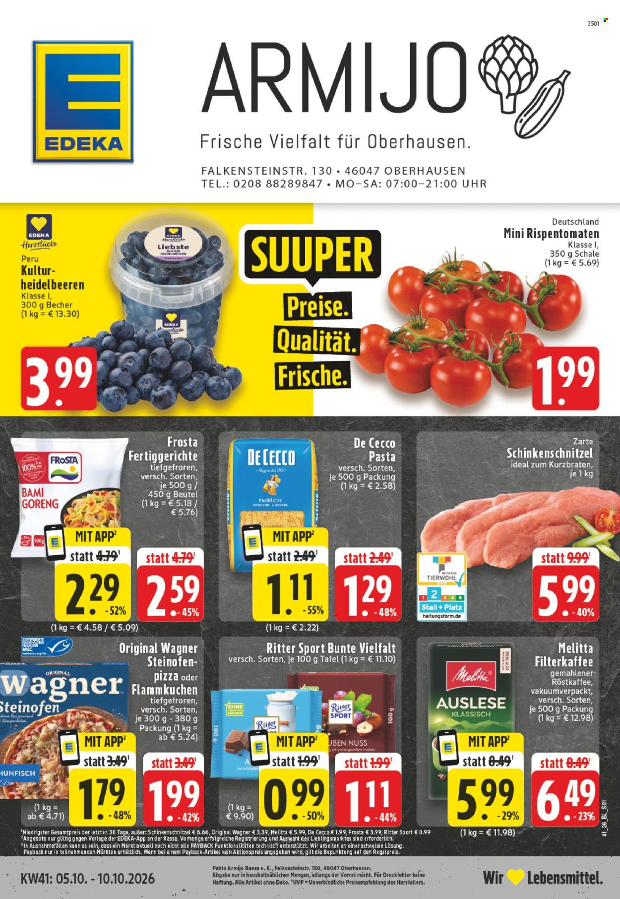 Edeka Prospekte  - 5.10.2026 - 10.10.2026. Seite 1