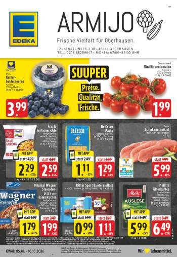 Prospekte Edeka - 5.10.2026 - 10.10.2026.
