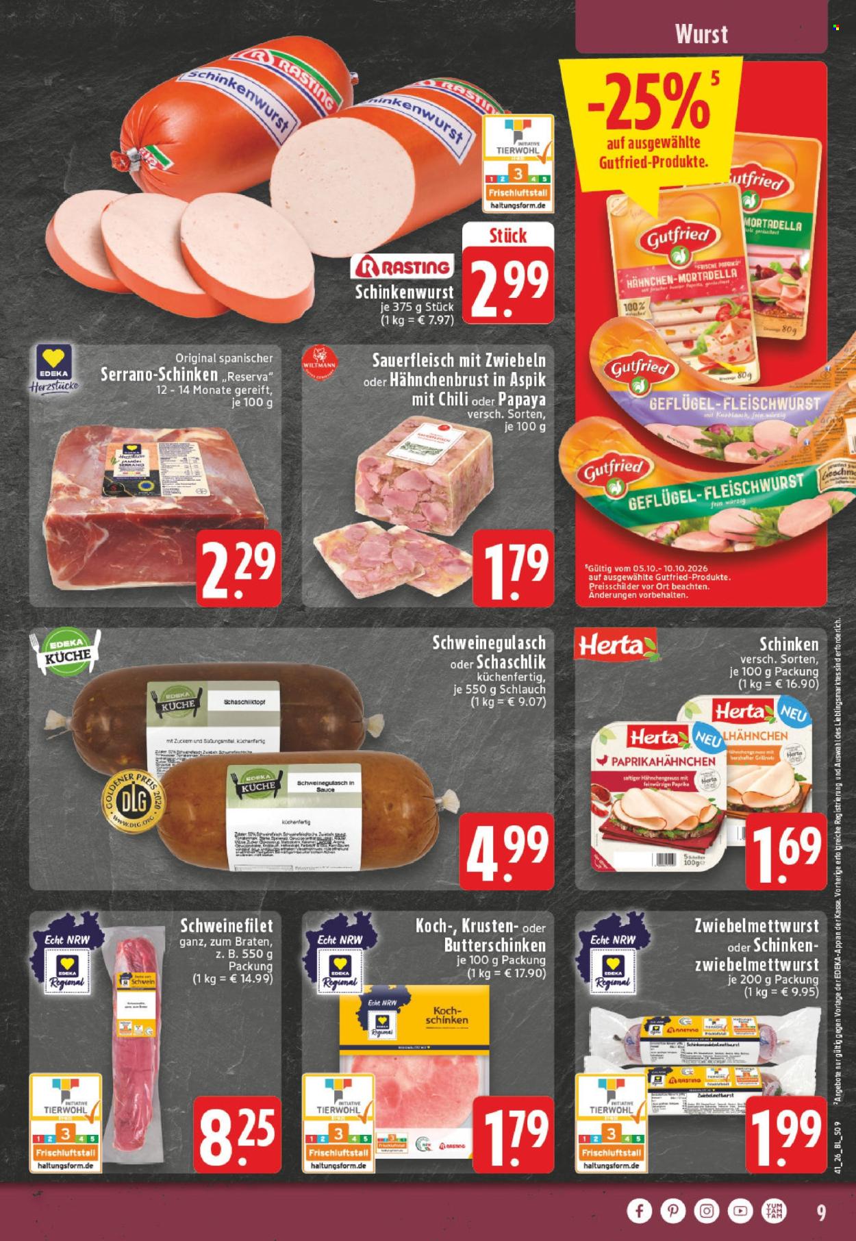 Edeka Prospekte  - 5.10.2026 - 10.10.2026. Seite 9