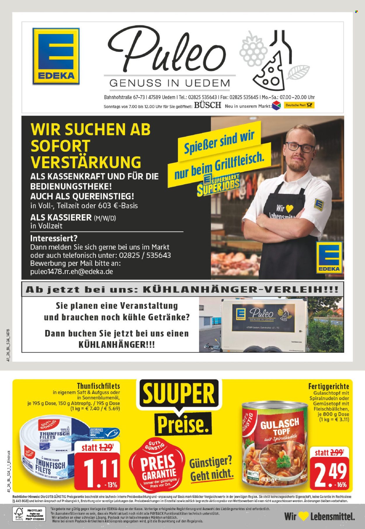 Edeka Prospekte  - 5.10.2026 - 10.10.2026. Seite 26