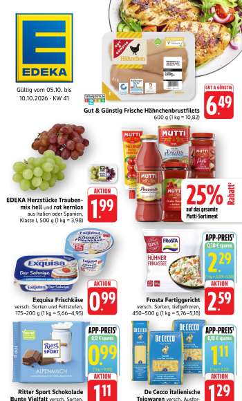 Prospekte Edeka - 5.10.2026 - 10.10.2026.