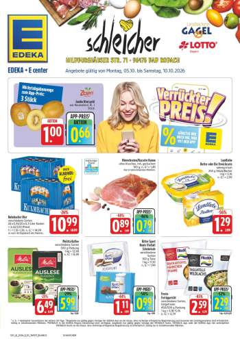Prospekte Edeka - 5.10.2026 - 10.10.2026.