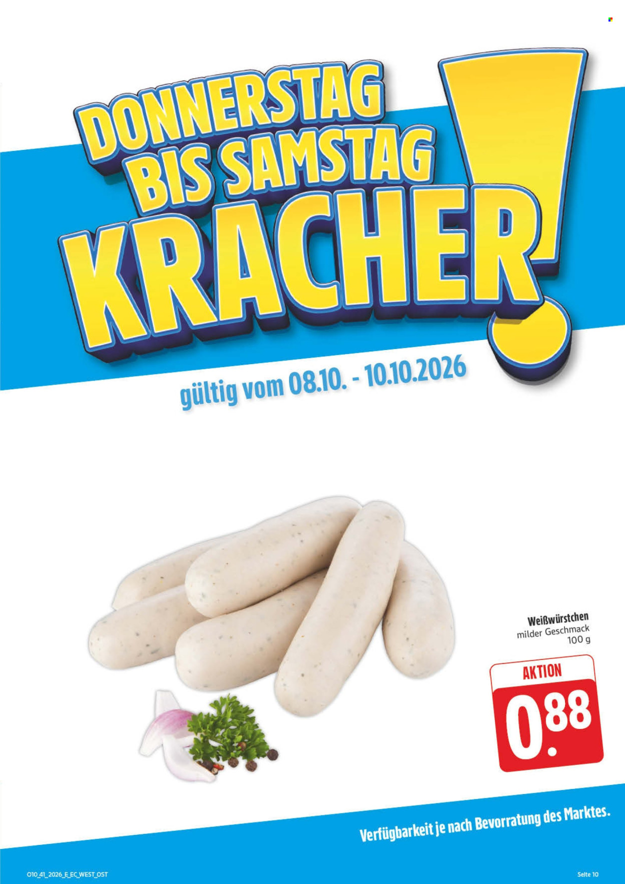 Edeka Prospekte  - 5.10.2026 - 10.10.2026. Seite 37