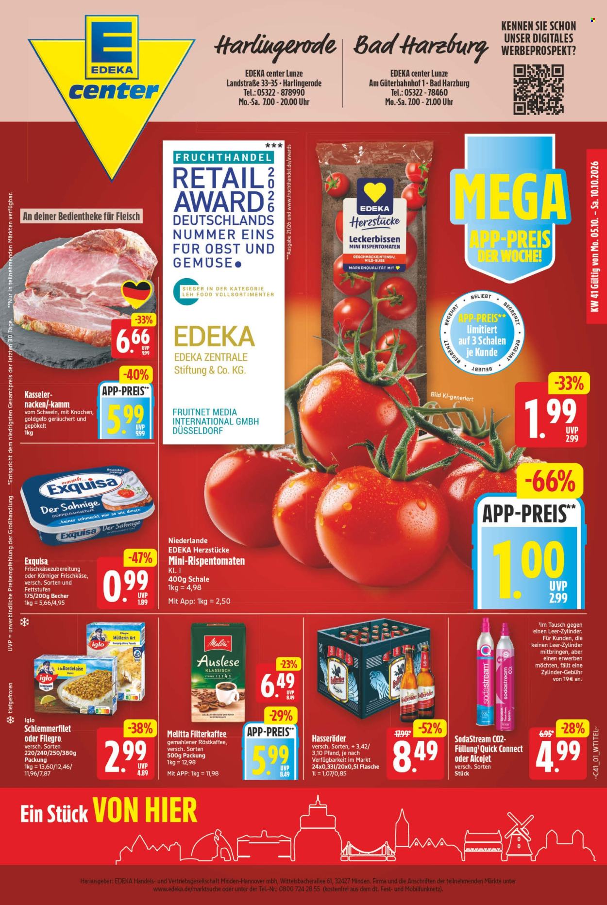 E center Prospekte  - 5.10.2026 - 10.10.2026. Seite 1