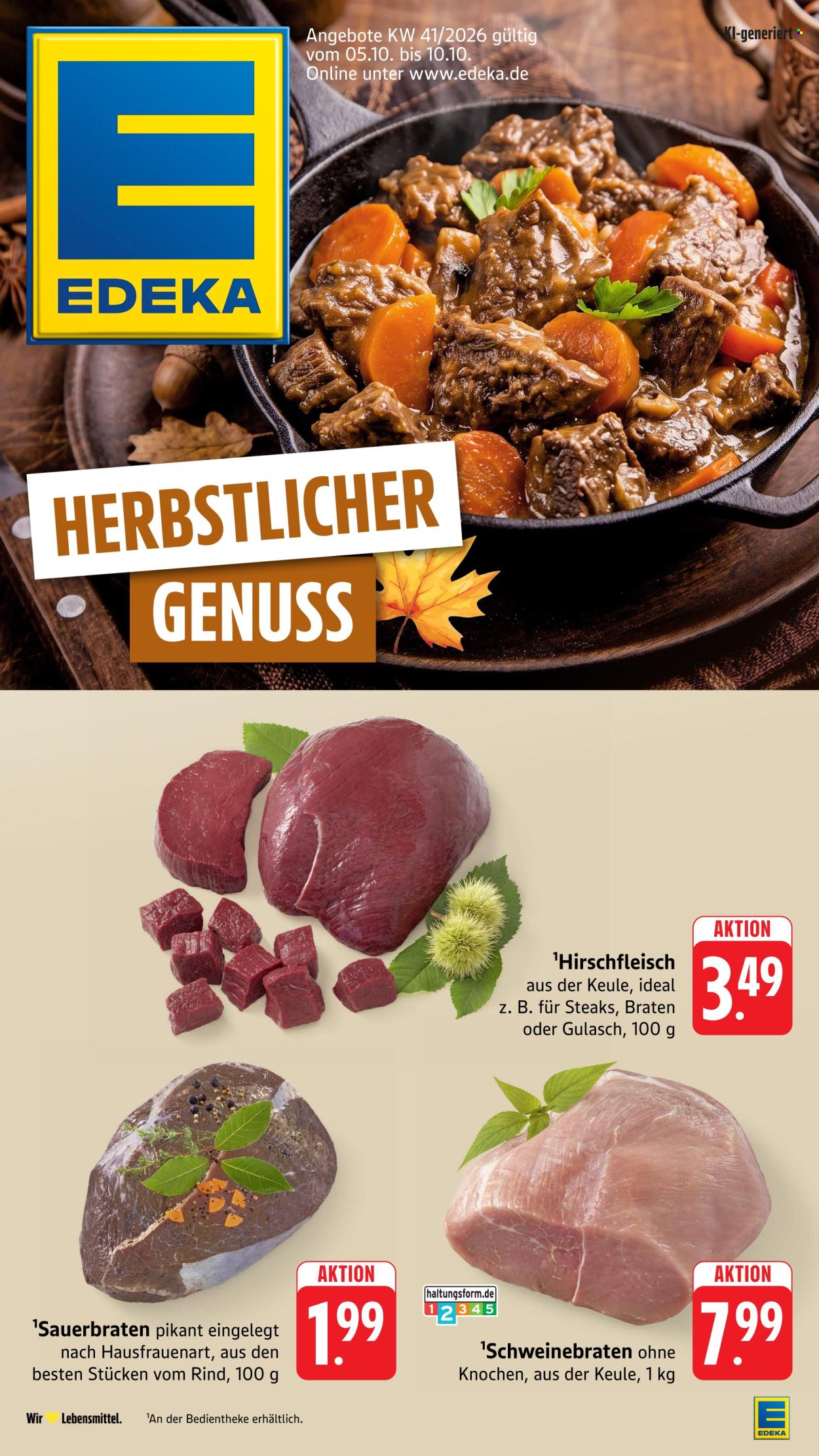 E center Prospekte  - 5.10.2026 - 10.10.2026. Seite 1