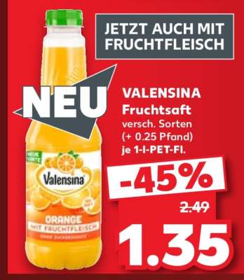 VALENSINA Fruchtsaft