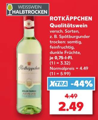 ROTKÄPPCHEN Qualitätswein