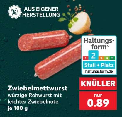 Zwiebelmettwurst