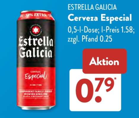 ESTRELLA GALICIA Cerveza Especial