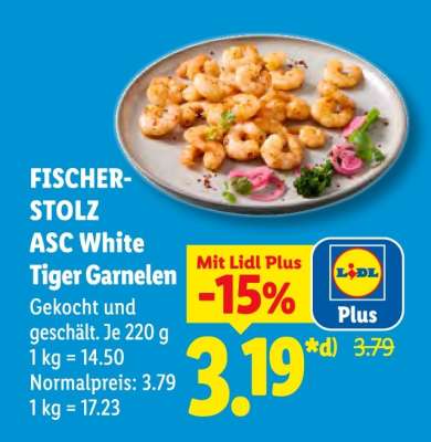 FISCHER-STOLZ ASC White Tiger Garnelen
