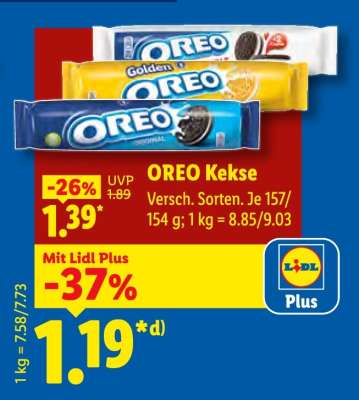 Oreo Kekse