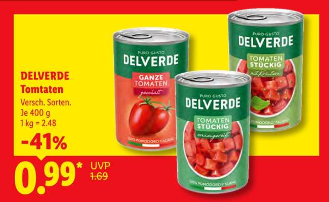 Delverde Tomaten