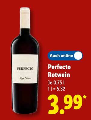 Perfecto Rotwein