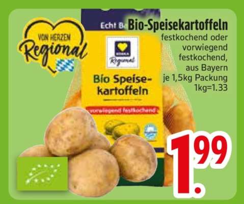 Bio-Speisekartoffeln