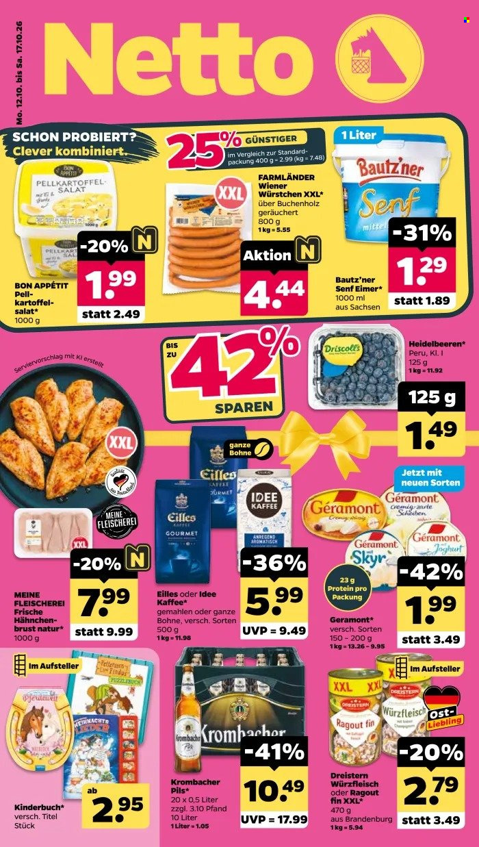 Leták Netto - 12.10.2026 - 17.10.2026. Strana 1