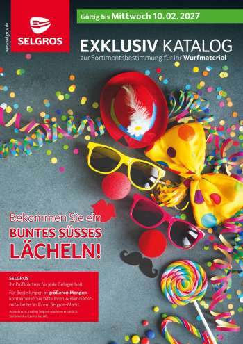 Prospekte Selgros - 5.10.2026 - 10.02.2027.
