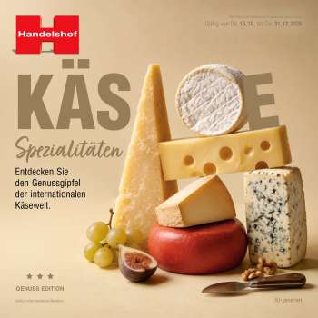Prospekte Handelshof - 15.10.2026 - 31.12.2026.