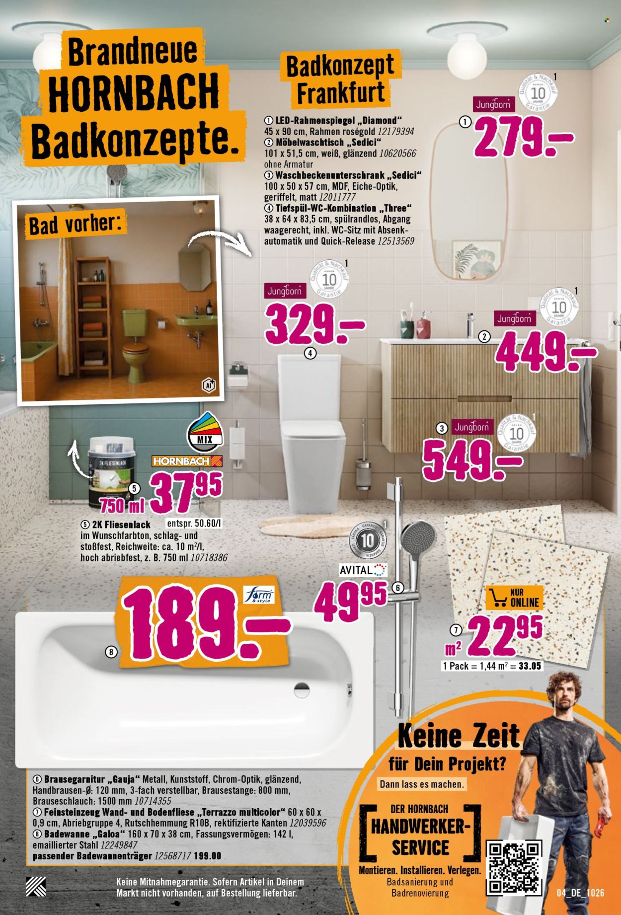 Leták Hornbach - 8.10.2026 - 4.11.2026. Strana 4